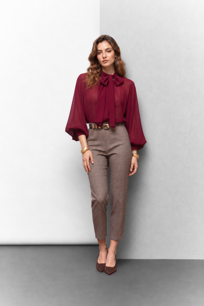 6047 CAMICIA NORA 6018 PANTALONE BRANDO 6121 CINTA MORENA